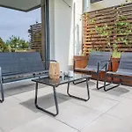 Apartment L'instant Douceur - Parking Gratuit Prive - Terrasse Exterieure - Commerces A Proximite - Proche Colmar *