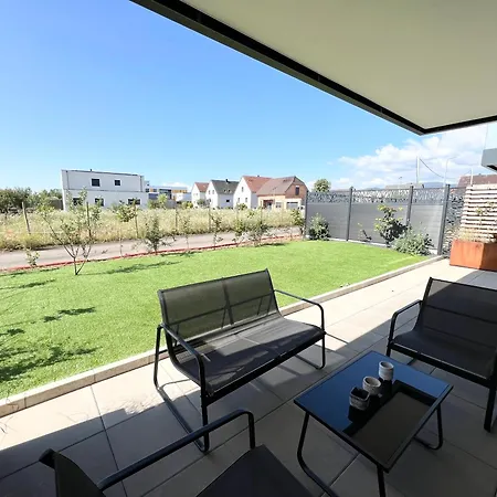 L'instant Douceur - Parking Gratuit Prive - Terrasse Exterieure - Commerces A Proximite - Proche Colmar * 贝尔盖姆